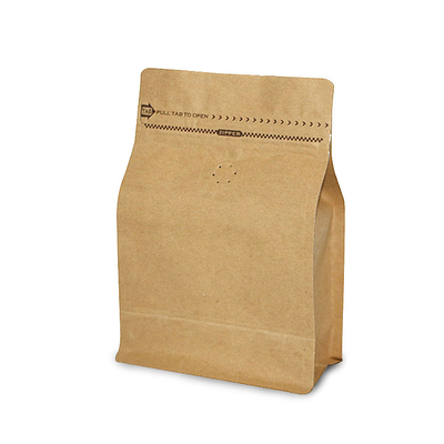 Recyclable Coffee Bag Kraft Paper Coffee Foil Bag Food Bag Vacuum